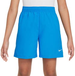 Детские теннисные шорты Nike Boys Dri-Fit Multi+ Training - light photo blue/white