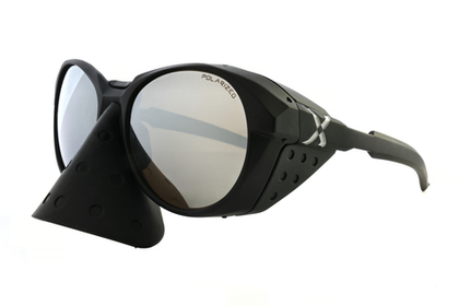 Спортивные очки HILX Oracle / Matt Black / Black Mirror Lens + Brown Mirror Polarized