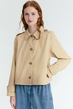 Короткий жакет в стиле тренча - H&M