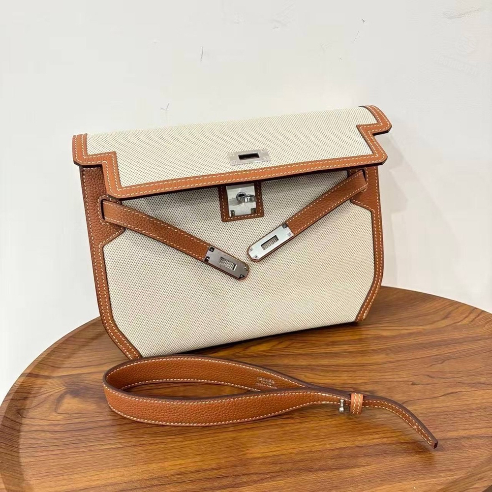 Клатч-Сумка через плечо Hermes Kelly Depeches 25