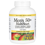 Natural Factors, MultiStart, мультивитамины для мужчин старше 50 лет, 120 таблеток