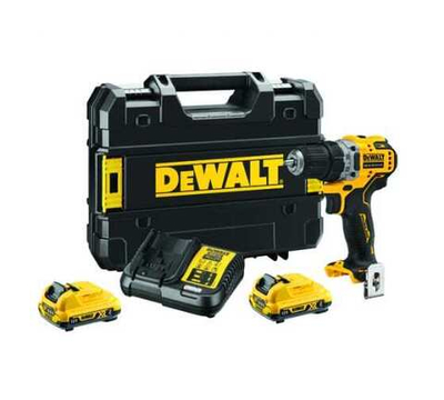 Компактная дрель-шуруповерт DEWALT 12 В XR DCD701D2-QW