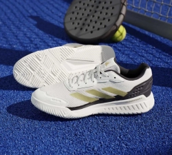 Мужские кросовки для Padel Adidas Courtquick Padel M - gold metallic/gold metallic/off white