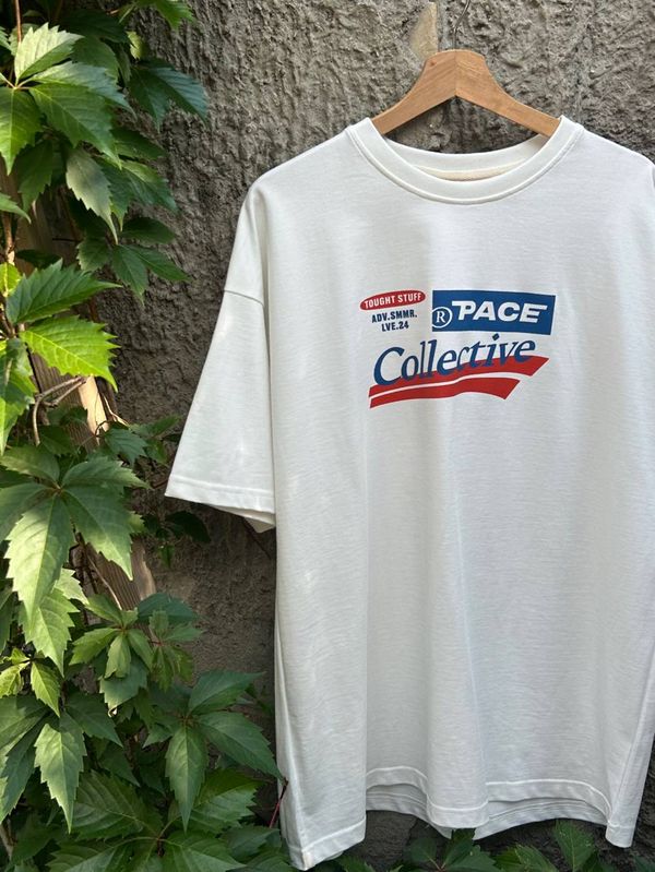 Футболка оверсайз Pace Collective Milk - фото 4