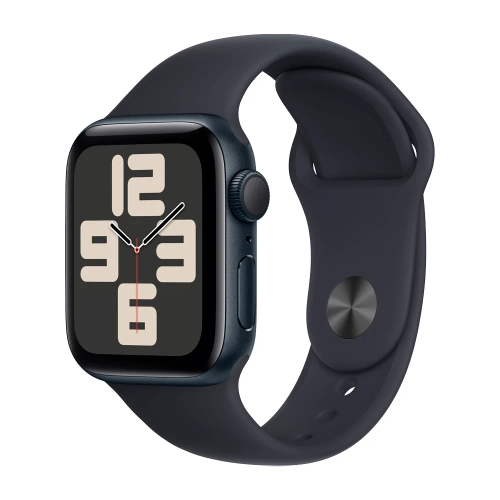 Умные часы Apple Watch SE 2 (2023) GPS, 40mm, Aluminium Case with Sport Band S/M, Midnight (Тёмная ночь)