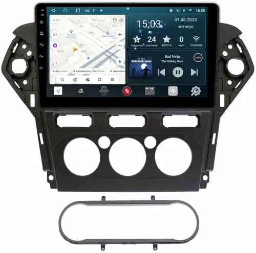Магнитола для Ford Mondeo 4 2010-2015 - Redpower 103 Android 10, Быстрая, CarPlay, SIM-слот