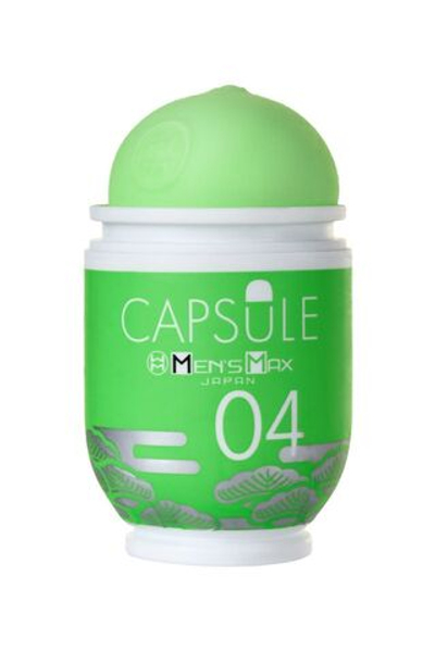 Мастурбатор Men sMax Capsule 04 - MATSU (Цвет: зеленый)