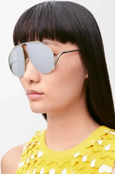 Loewe Солнцезащитные очки Hillock, серебряный