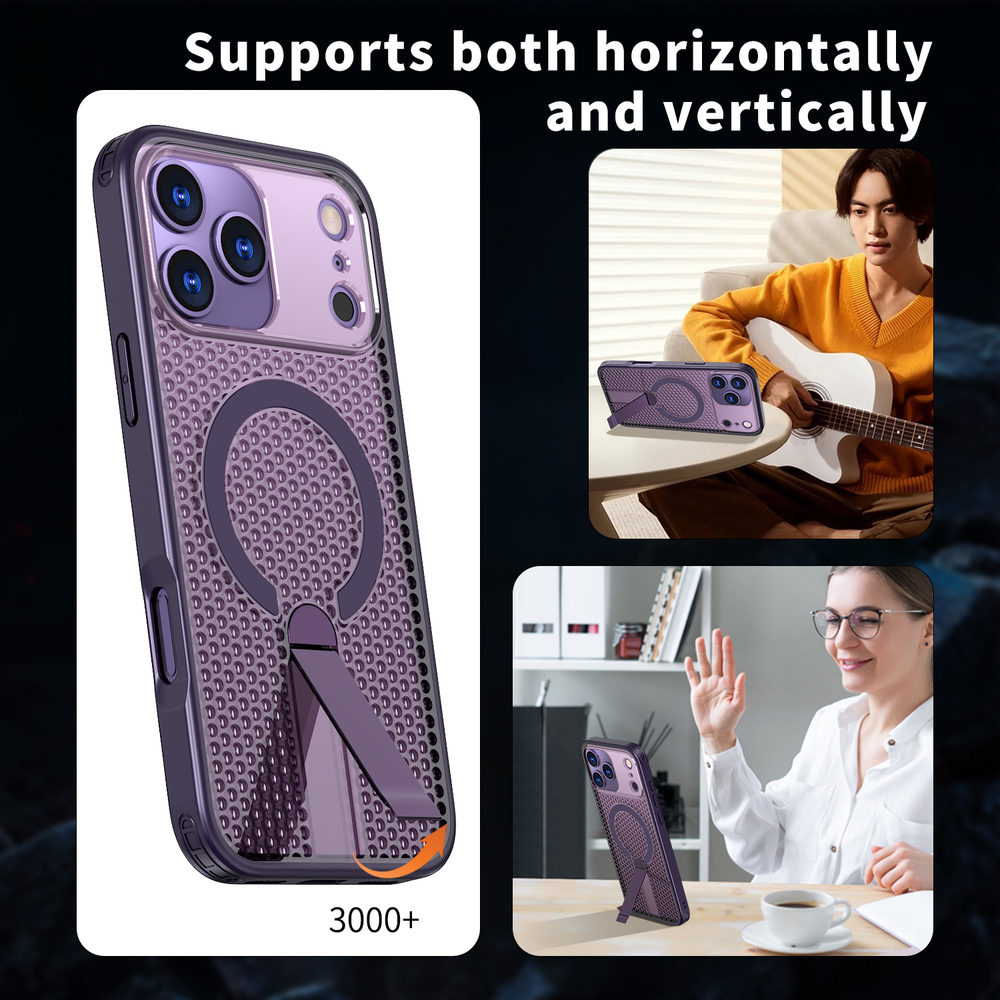 Прозрачный чехол Mesh Pro Magnetic Case для iPhone 17 Pro
