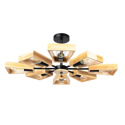 Люстра на штанге Arte Lamp BRUSSELS A8030PL-8BK, 8хE27