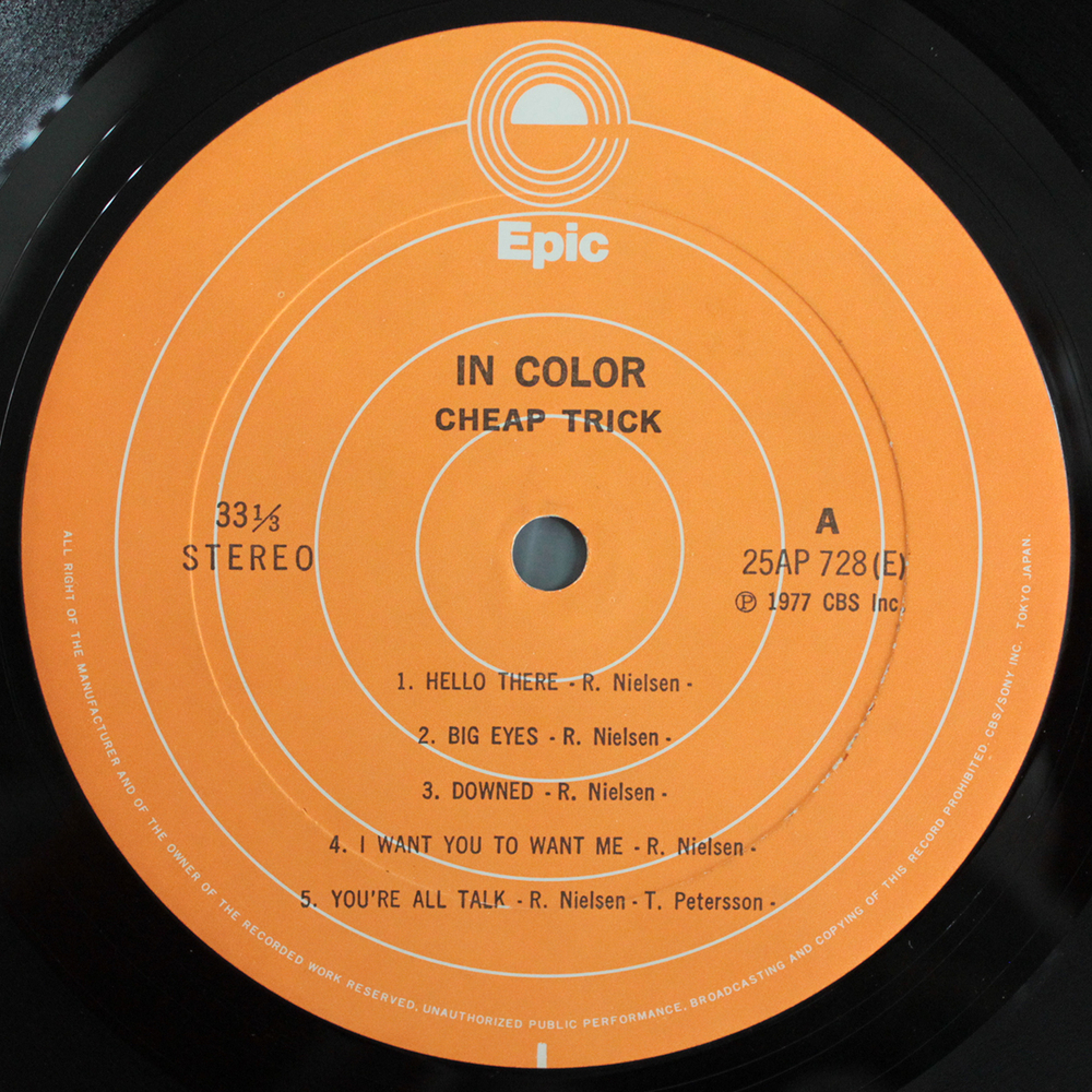 Cheap Trick / In Color (LP)
