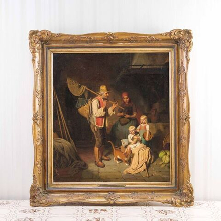 Картина «Fischerfamilie / Семья рыбаков»