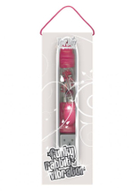 Розовый Hi-tech вибратор Funky Rabbit Pink - 22 см.