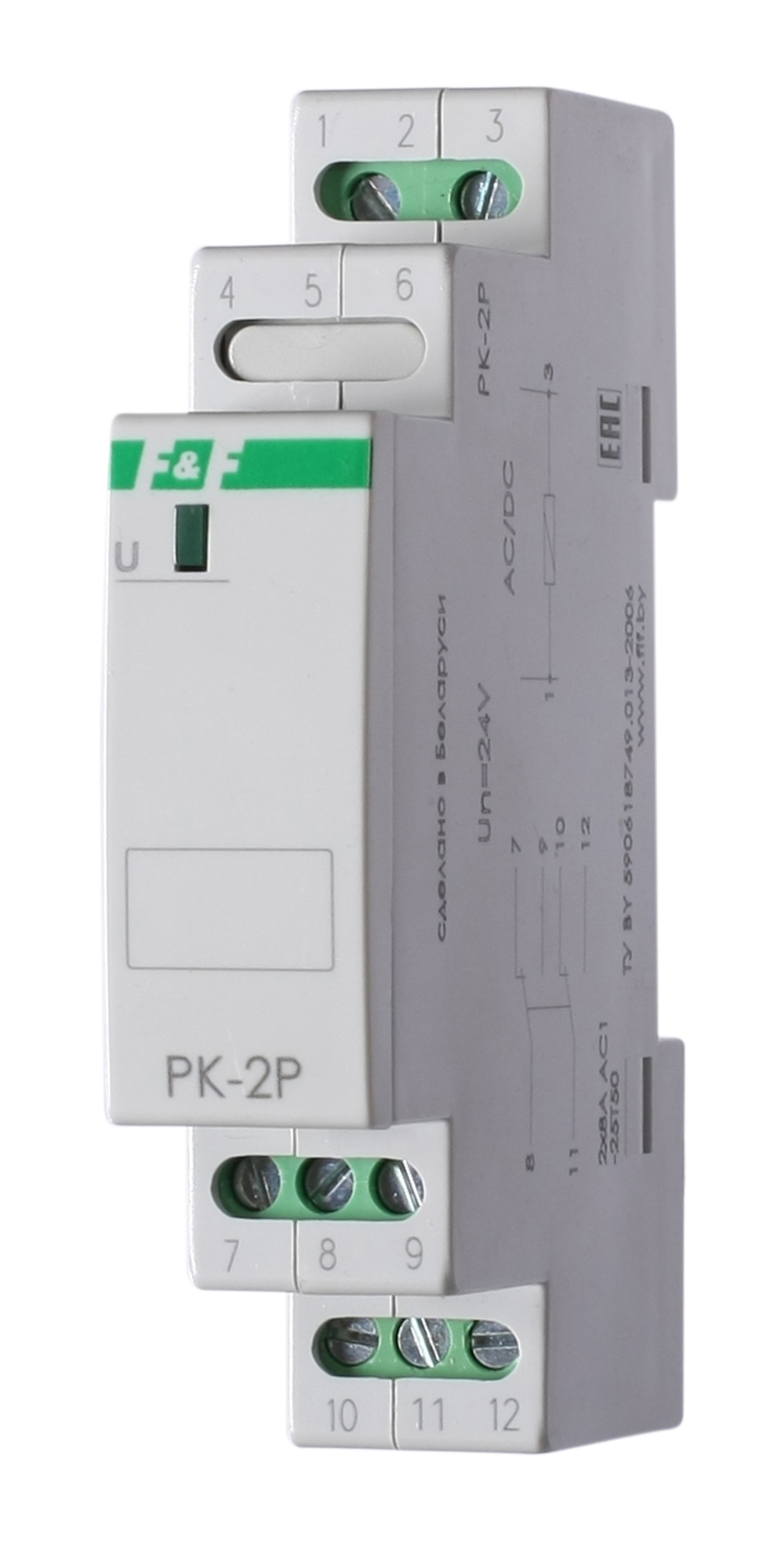 Реле электромагнитное PK-2P-24