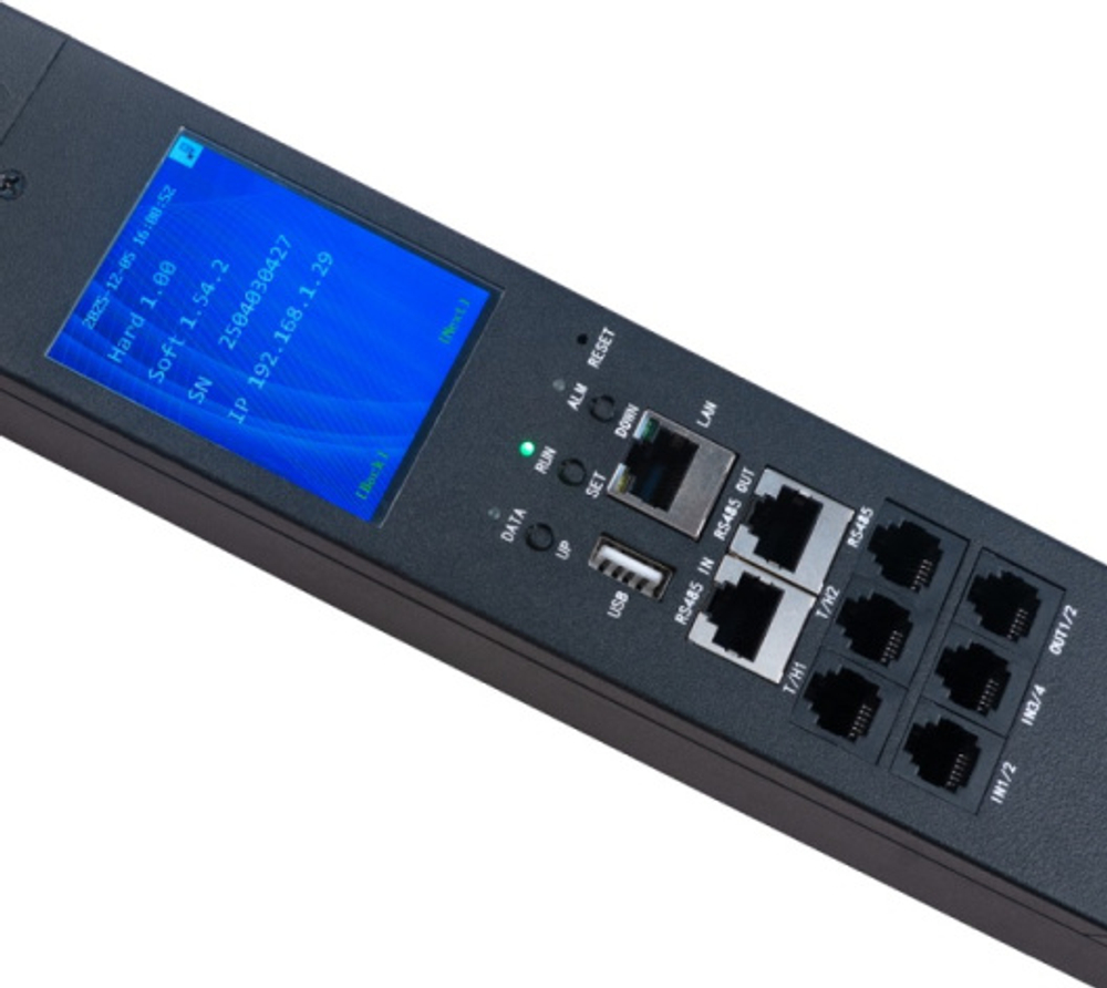 Блок розеток Cabeus SMART-PDU-16-1P-36C13-6C19-I309-M