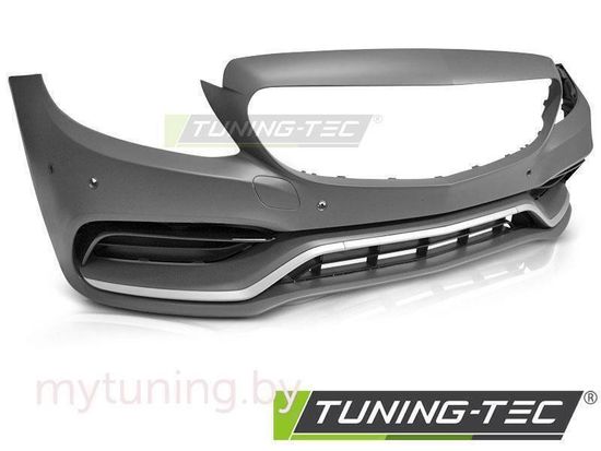 Бампер передний для Mercedes C-Class W205 (18-...) в стиле C63 AMG