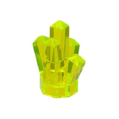 Камень кристалл 52 Trans-Neon Green