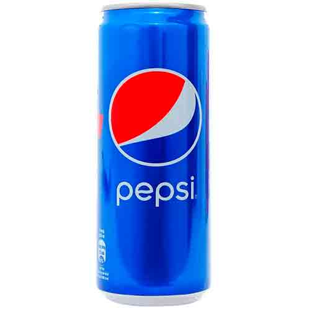 Напиток Pepsi б/а с/г, 330 мл, 24шт тонкая банка   АТ