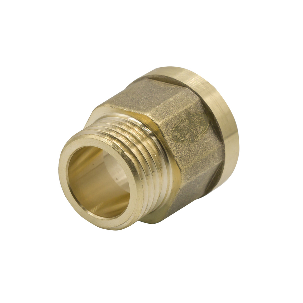 Переходник 1/2'' вн/нар ЛАТ LEXLINE 15  (L20мм)