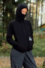 Худи Called a Garment Grid-Tex Hoodie "Jet Black"