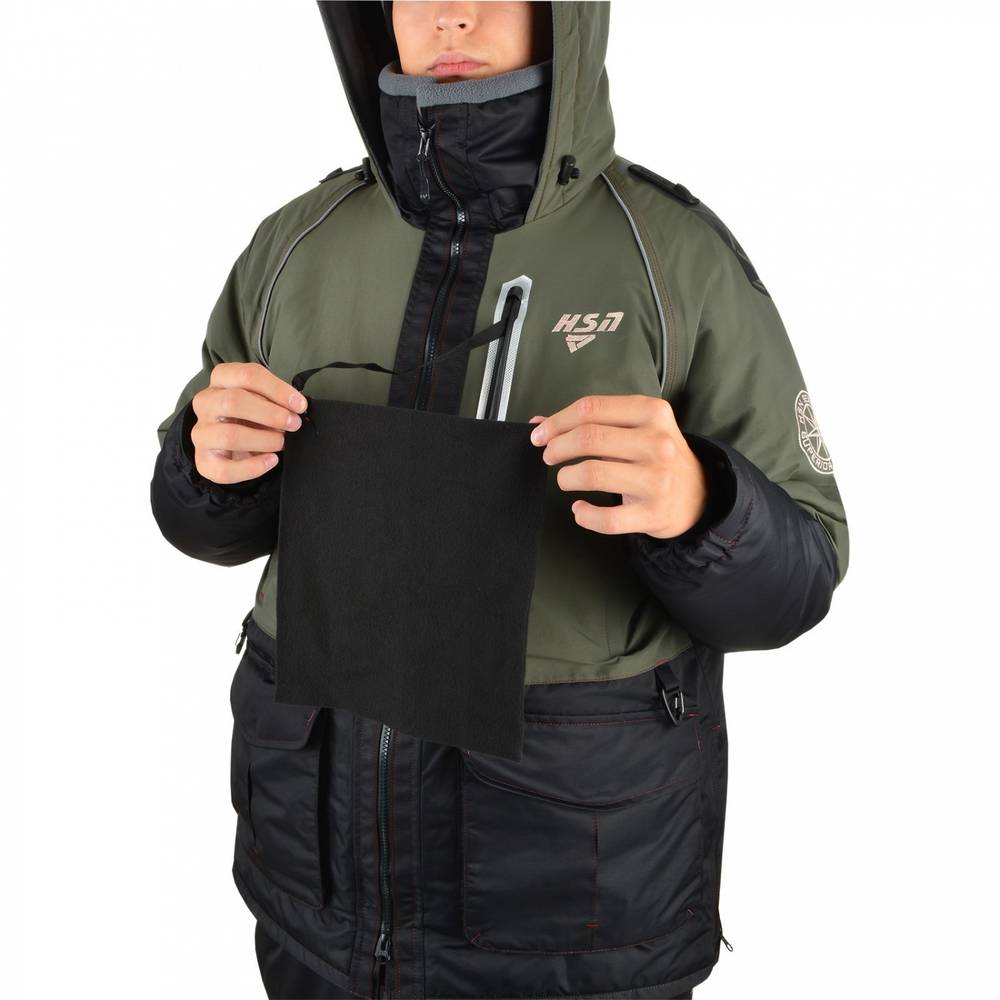 Костюм мужской зимний "Arctic VII comfort" -45, hardguard, хаки, ХСН