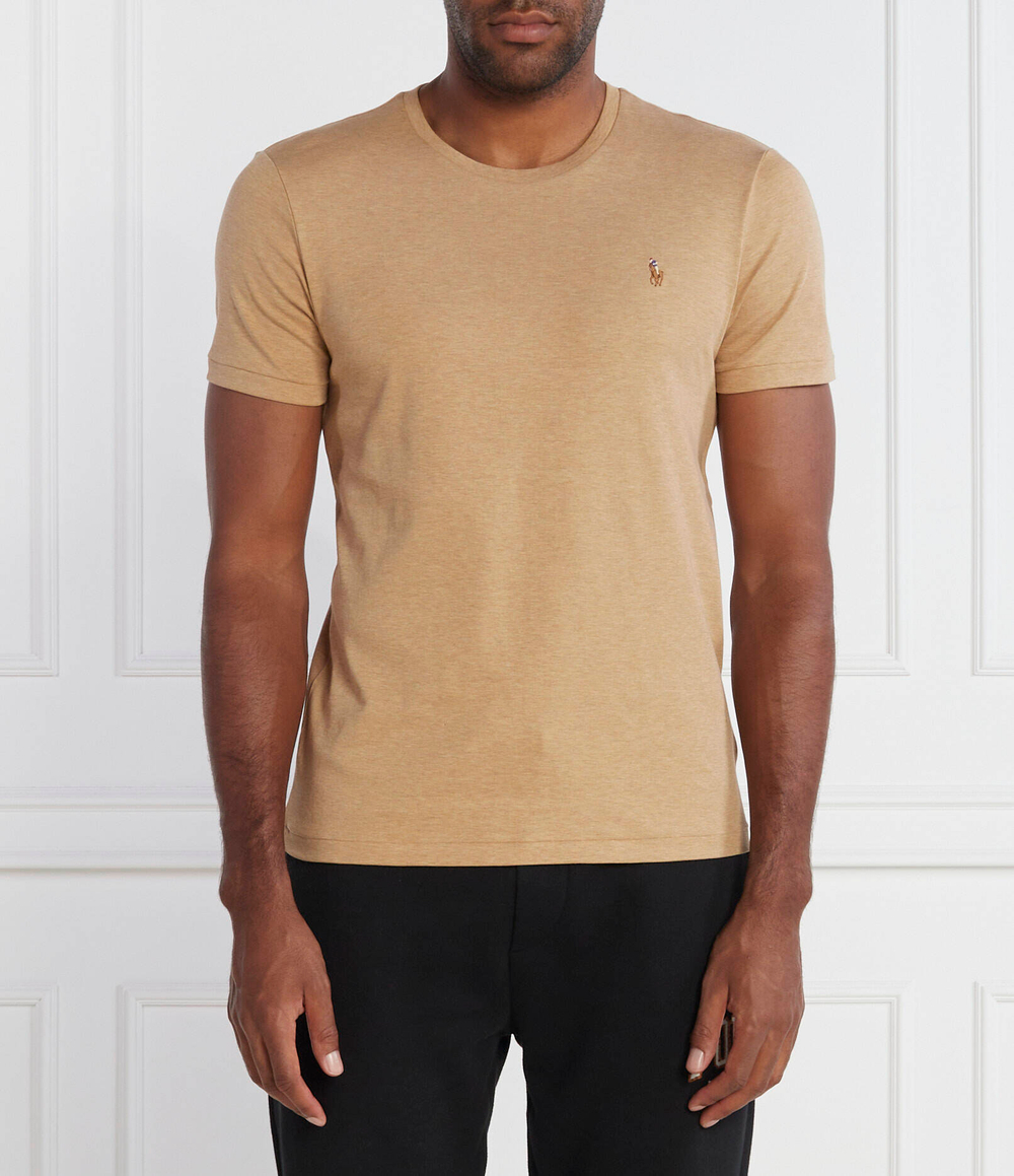 Футболка POLO RALPH LAUREN - светло-коричневый(710740727)