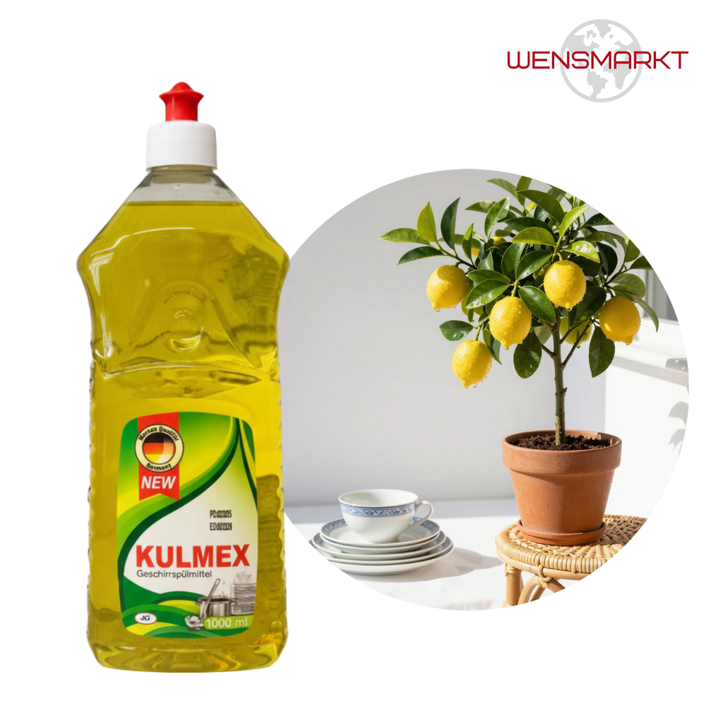 Средство для мытья посуды KULMEX Лимон, 1 л, Германия