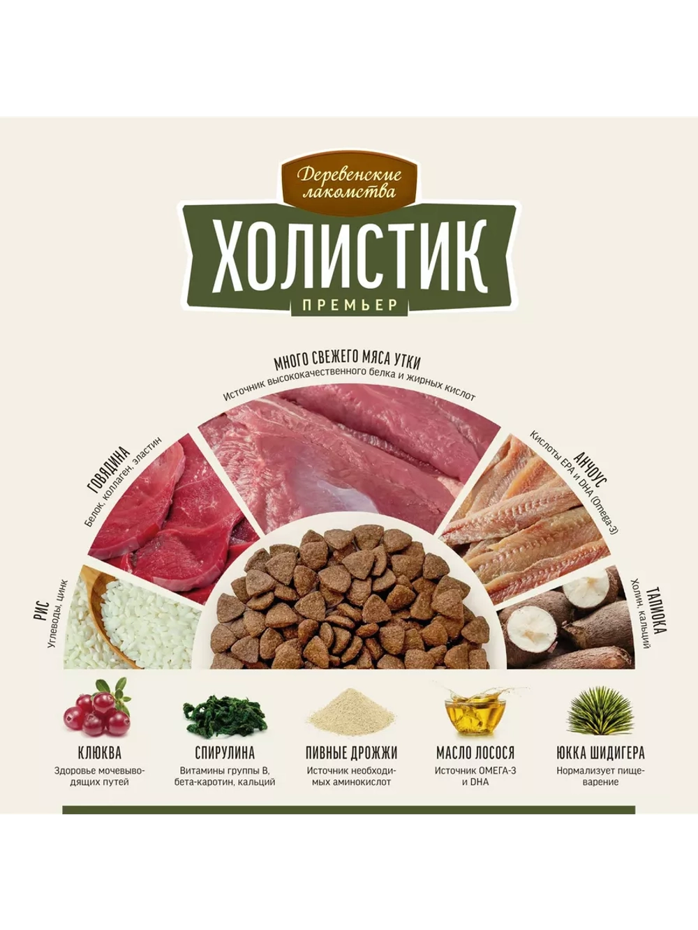 Корм для стерилизованных и кастрированных кошек Утка 2кг