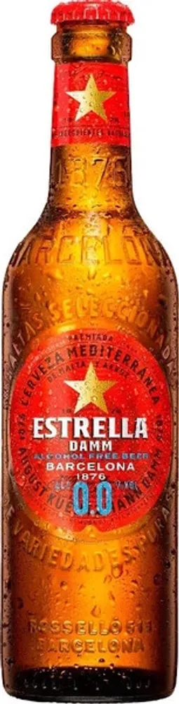 Пиво Эстрелла Дамм Фри / Estrella Damm Free 0.33 - стекло