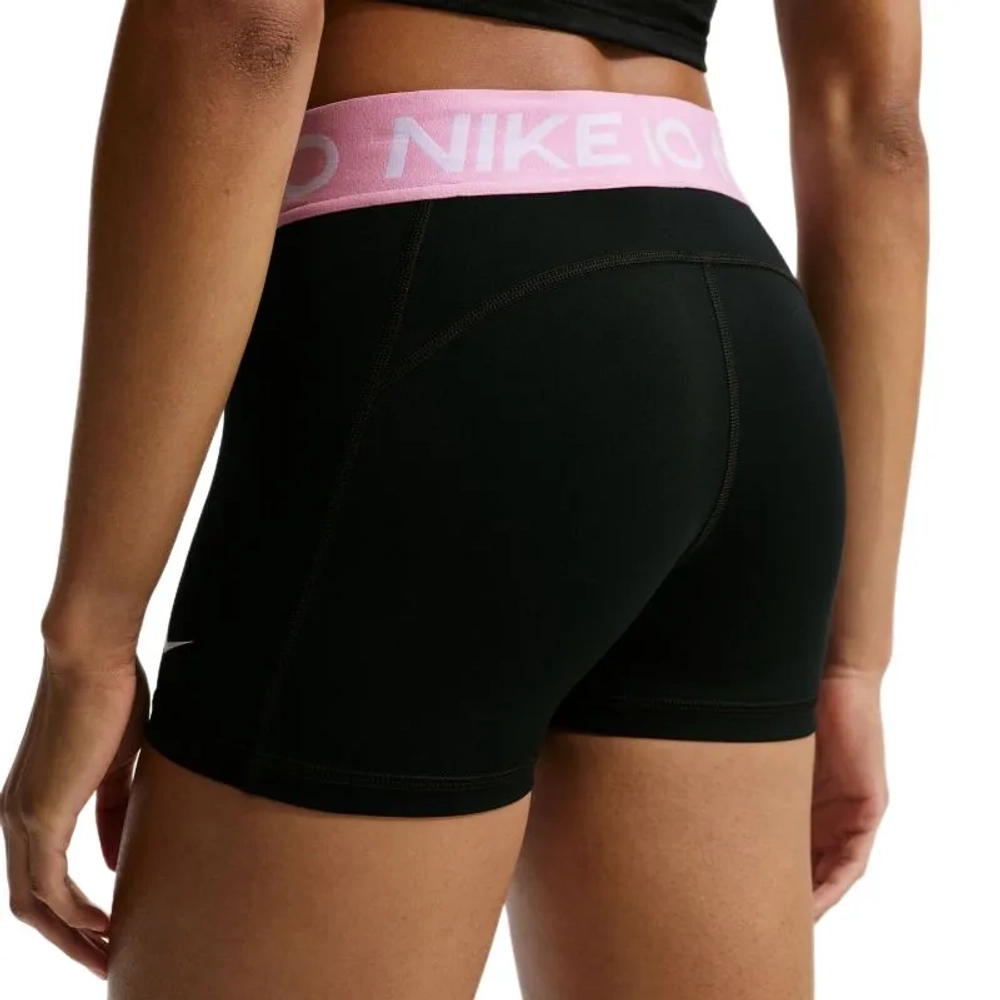 Nike Pro Dri-Fit 365 Mid-Rise 3in - black/pink rise/white