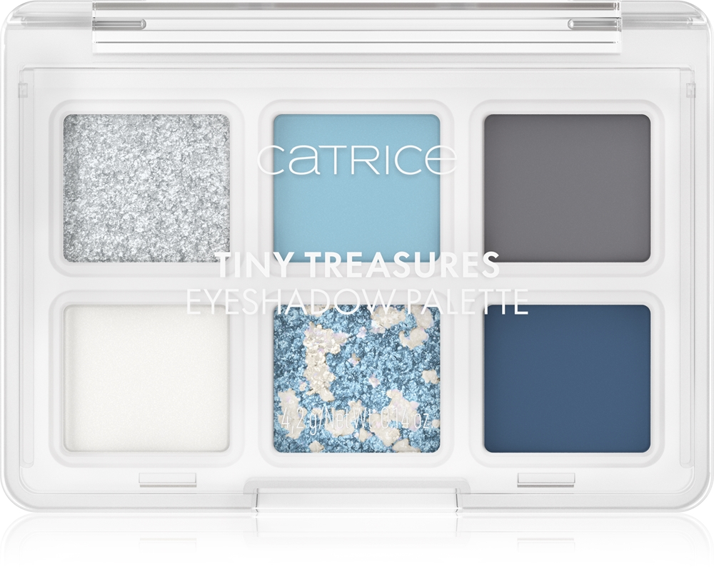 Catrice Tiny Treasures - Палетка теней для век оттенок 040 Icy Whisper, 4 g