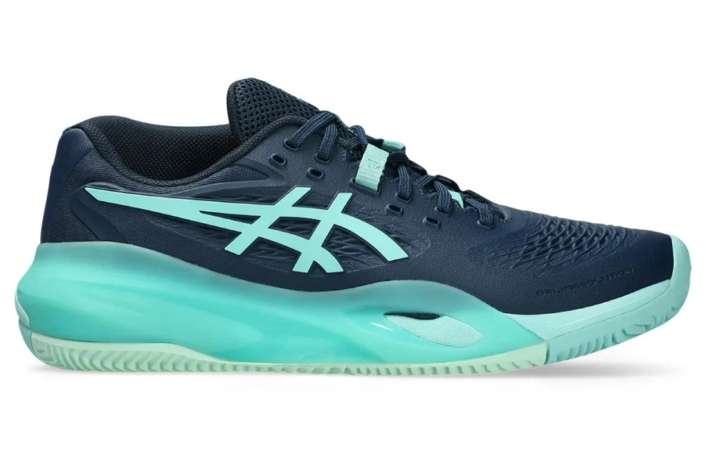 Теннисные кроссовки Asics Gel-Resolution X Clay - night sky/illuminate mint