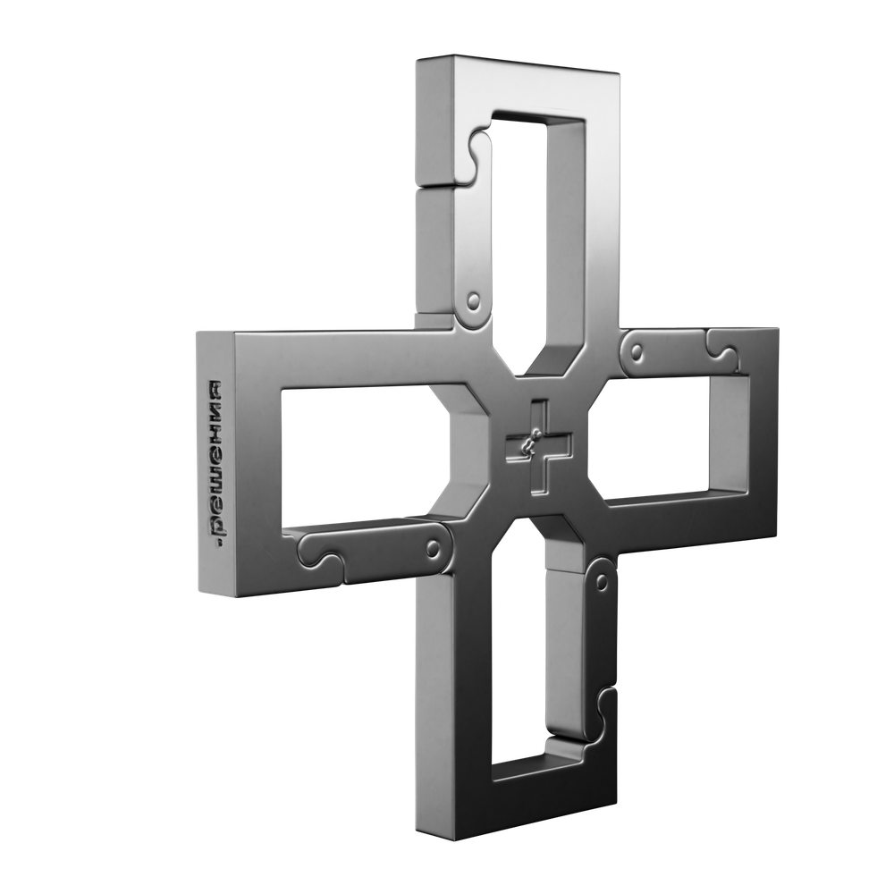 CROSS grey carabiner