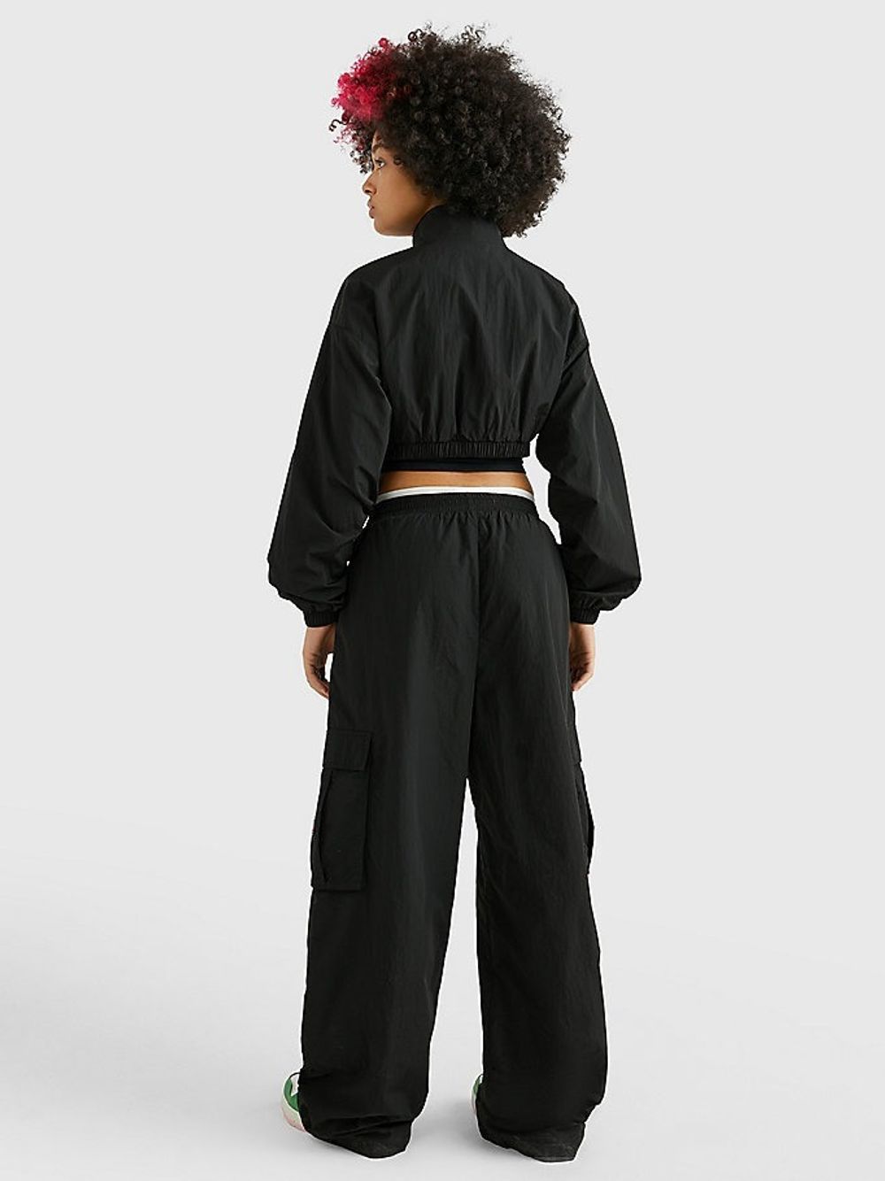 Брюки спортивные женские TOMMY JEANS CLAIRE HR WIDE TRACKPANT