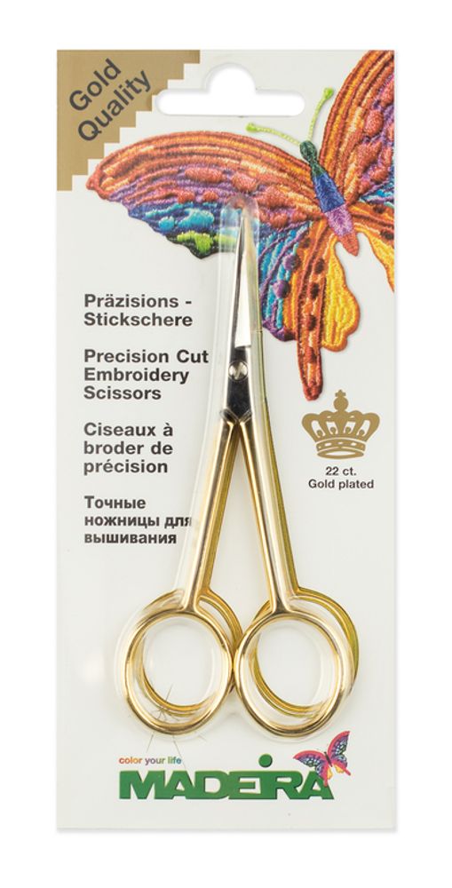 Ножницы рукодельные кривые Madeira Stickshere, 9476 Ножницы рукодельные кривые Madeira Stickshere, 9476