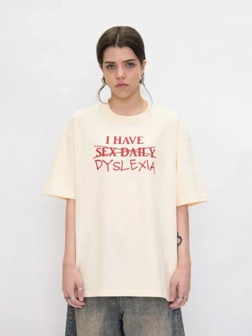 Футболка Dyslexia Morning Scramble