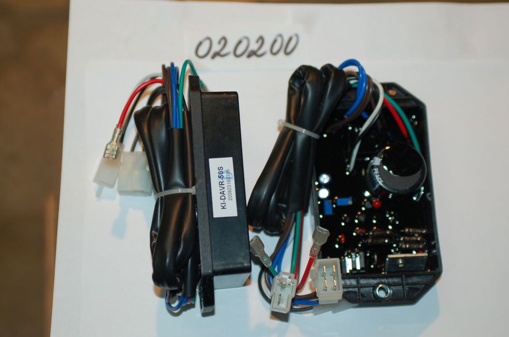 АВР для ЭЛАД/ЭЛАБ-5000 (071177) (PLY-DAVR-50S,Single-phase exitation AVR for KDE-6500E, 5KM.5242.005