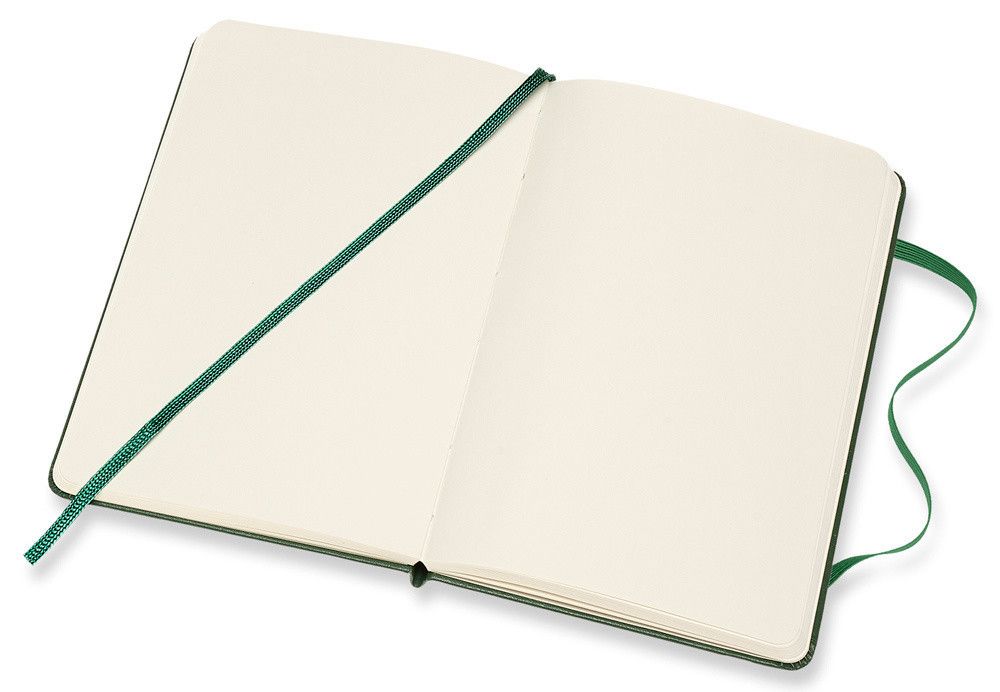 Блокнот Moleskine Classic Pocket 90x140 мм 192 стр нелинованный твердая обложка (QP012K15)