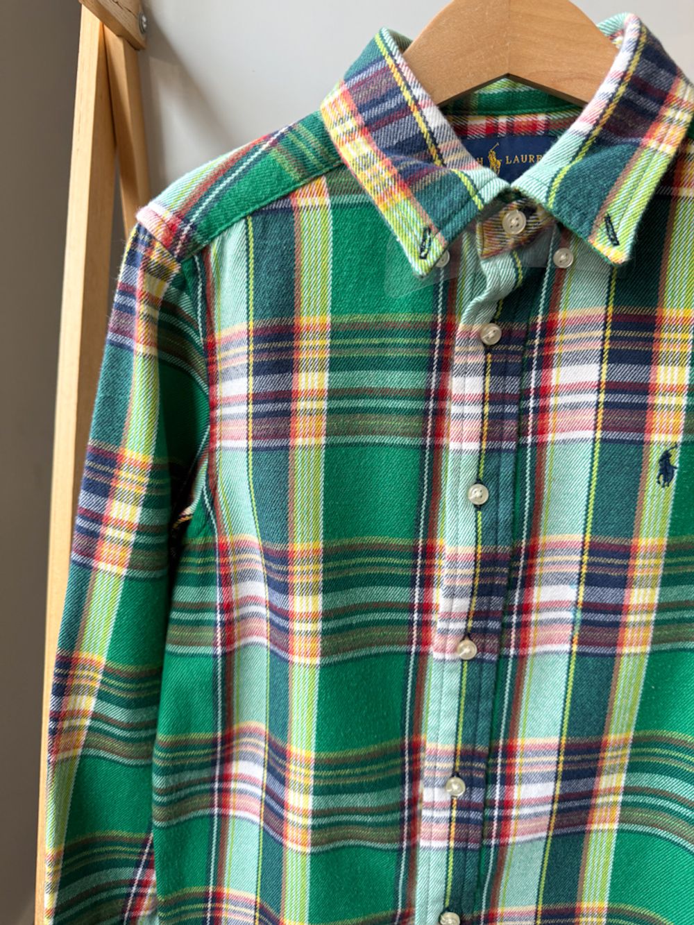 Хлопковая рубашка Ralph Lauren, 116