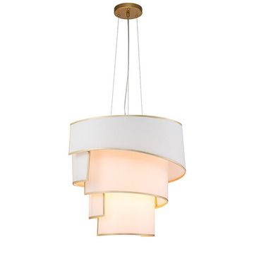 Подвесная люстра 4*E27 V000357 13021/B/4P золото Cascata Indigo