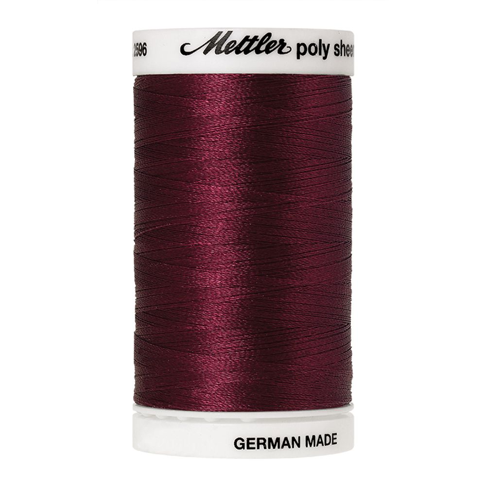 Нить вышивальная Mettler Poly Sheen #40 (800 м), 5 кат. | цв. 2222 Нить вышивальная Mettler Poly Sheen #40 (800 м), 5 кат. | цв. 2222