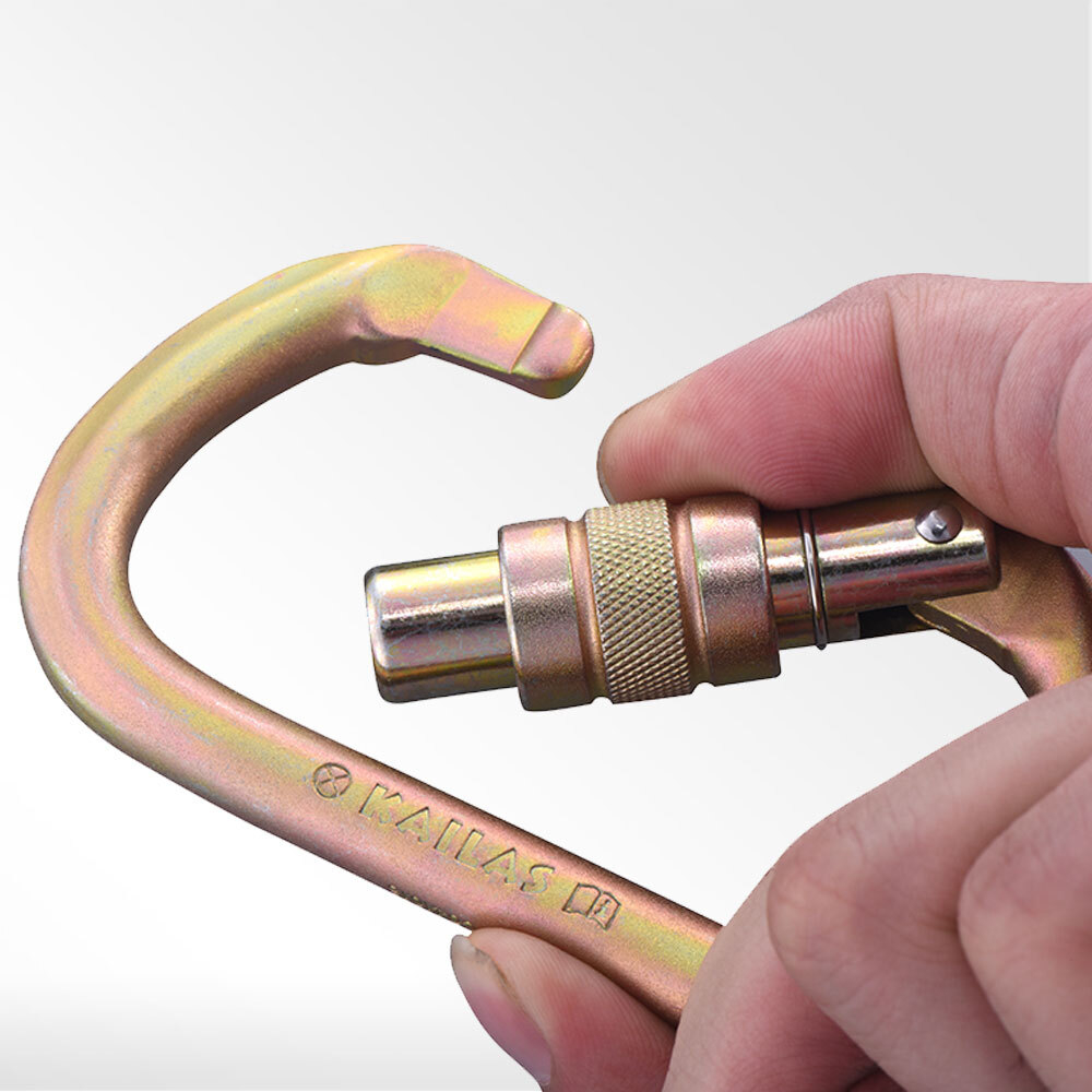 Kailas карабин Oval Screw Lock Steel