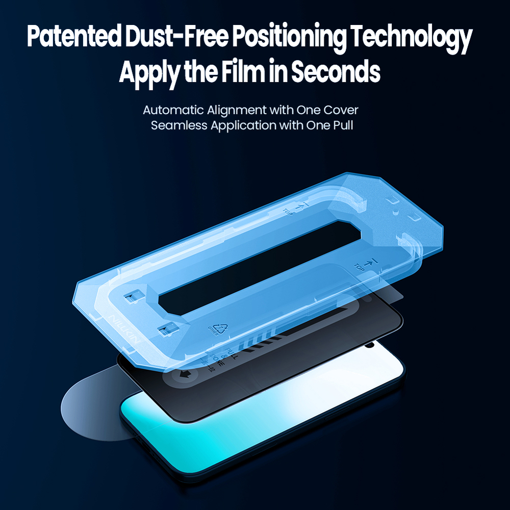 Стекло Антишпион от Nillkin для смартфона iPhone Air, серия Guardian Privacy Tempered Glass Screen Proetector