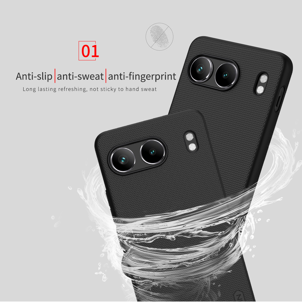 Тонкий жесткий чехол от Nillkin для смартфона OnePlus Nord 4 5G, серия Super Frosted Shield