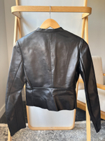 Кожаный жакет Prada, XS