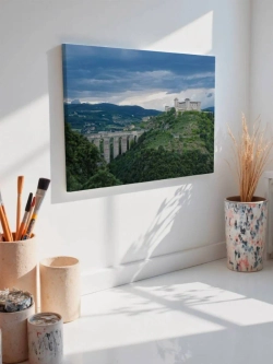 Картина на стену 40 X 50 Замок на скале