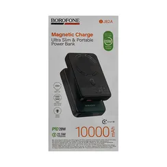 Внешний аккумулятор Borofone 10000 BJ82A Magsafe черный