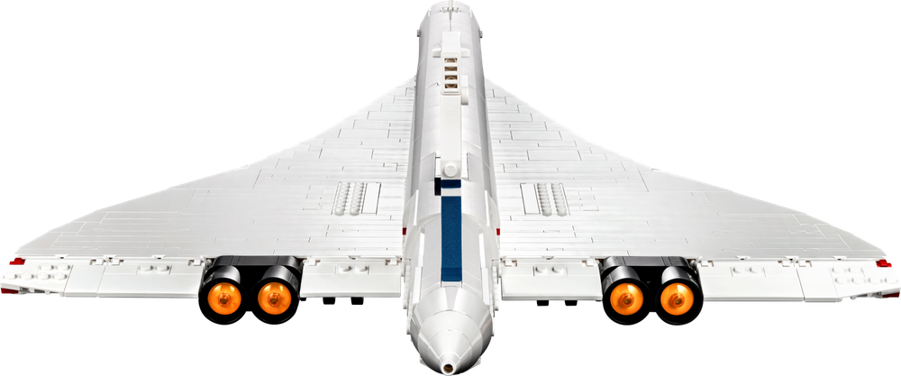 Конструктор Лего Айконс Конкорд 10318 | LEGO Icons Concorde коллекционная модель сверхзвукового самолёта 2083 детали 18+