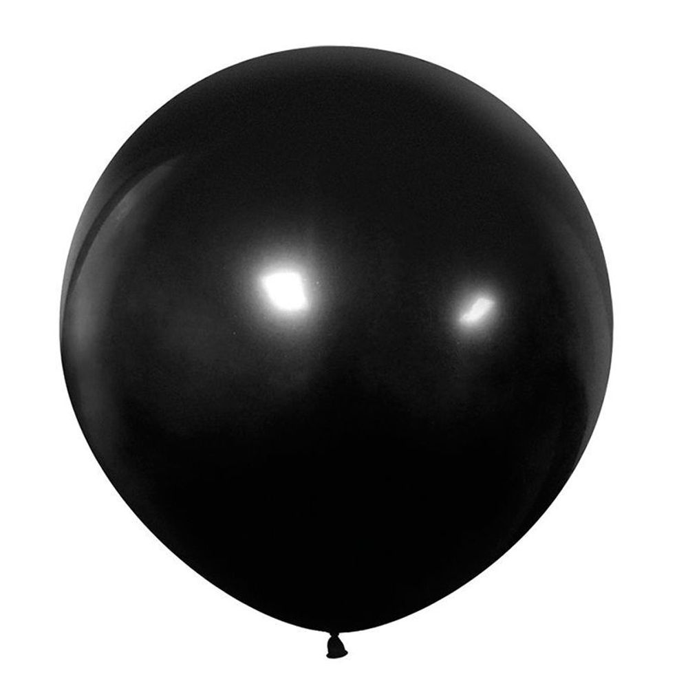 Шар 24" Черный пастель/ Black ВС