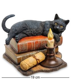 Veronese WS-843 Статуэтка «Кот на книгах» (Лиза Паркер)